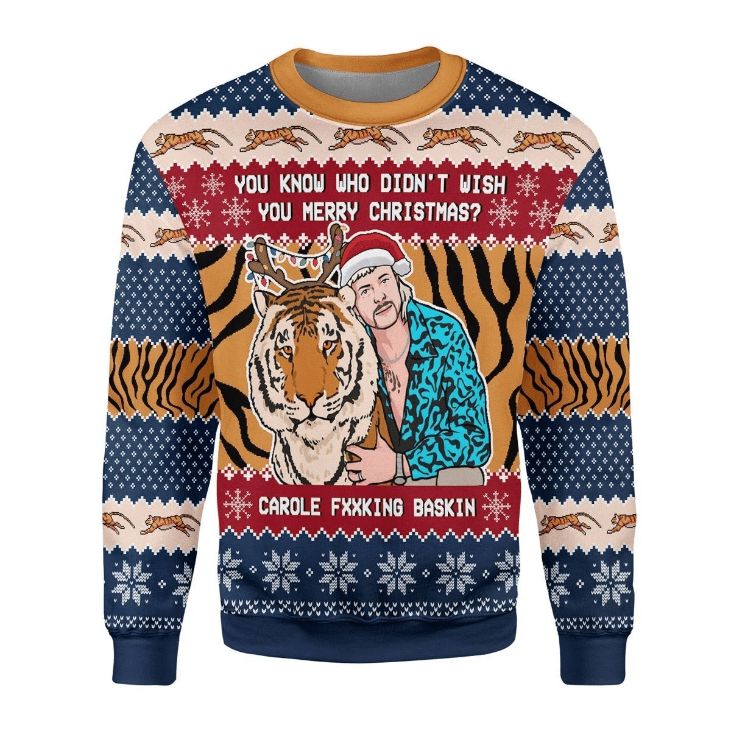 You Know Who Didn't Wish You Merry Christmas 3D Sweater You Know Who Didn't Wish You Merry Christmas 3D Sweater