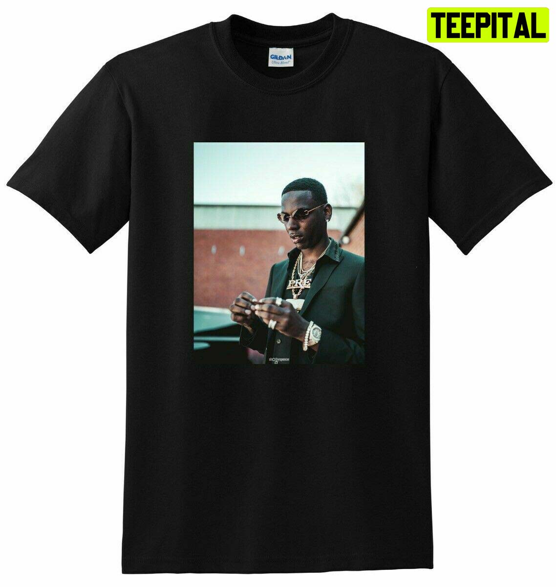 Young Dolph T Shirt Rapper Photo Poster T-Shirt Young Dolph T Shirt Rapper Photo Poster T-Shirt