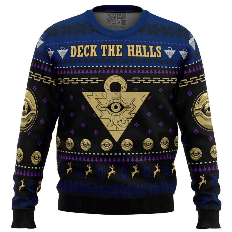 Yugioh Deck the Halls Sweater Yugioh Deck the Halls Sweater