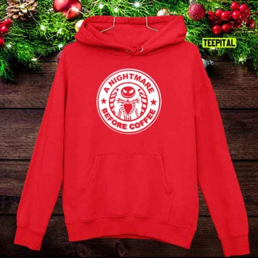 A Nightmare Before Coffee Jack Skellington Sweatshirt