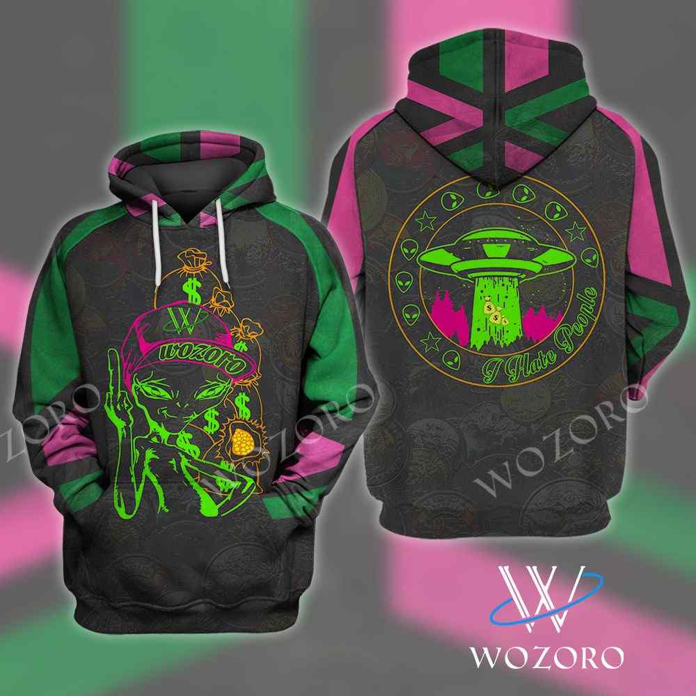 Alien Neon Hoodie Alien Neon Hoodie
