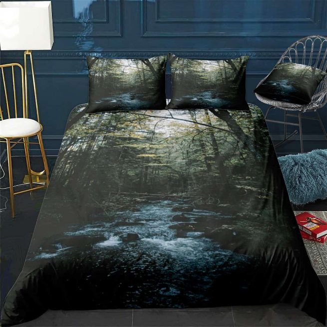 Alone Within The Trees Bedding Set Alone Within The Trees Bedding Set