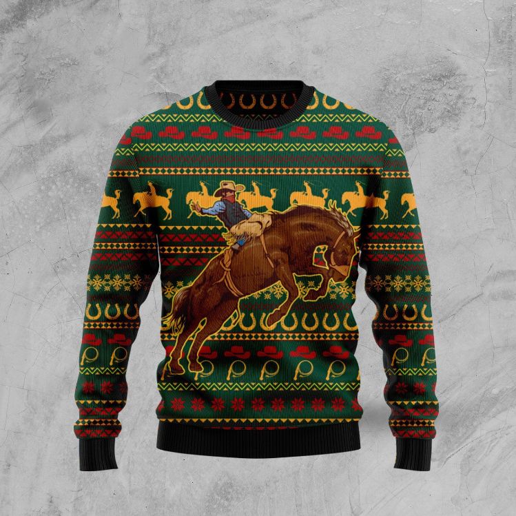 Amazing Cowboy All Over Printed Sweater Amazing Cowboy All Over Printed Sweater