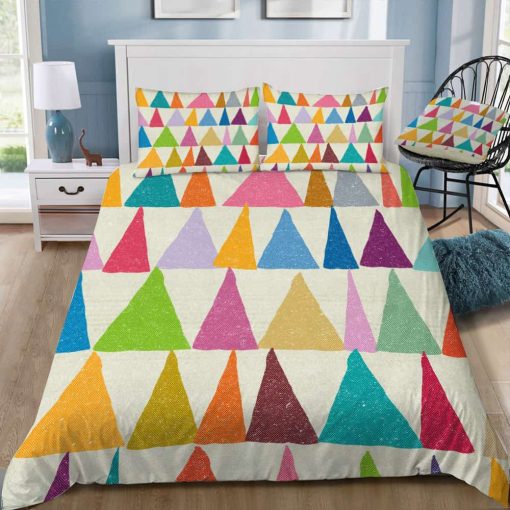 Analogous Shapes In Bloom Bedding Set