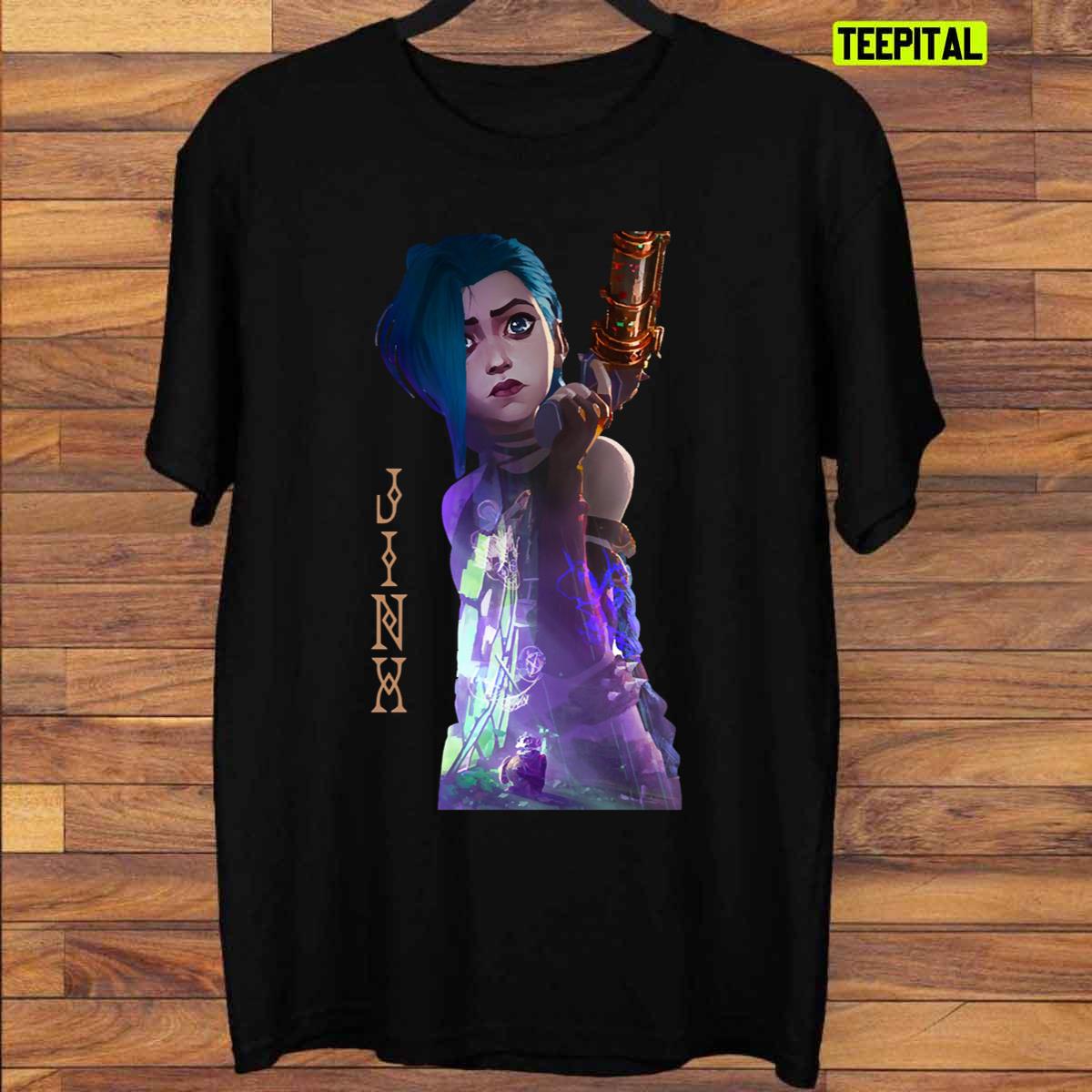 Arcane Science Fantasy Jinx T-Shirt Arcane Science Fantasy Jinx T-Shirt