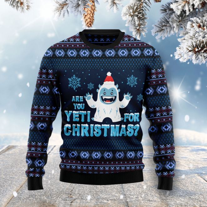 Are you Yeti for Christmas 3D Sweater Are you Yeti for Christmas 3D Sweater