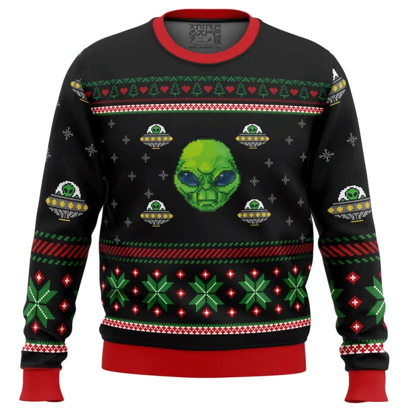 Area 51 All Over Printed Sweater Area 51 All Over Printed Sweater