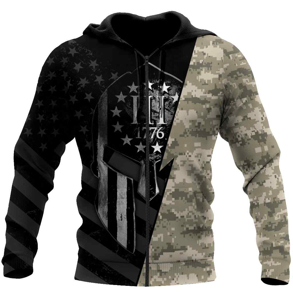 Army Gifts All Over Print US Unisex Size Zip up Hoodie Army Gifts All Over Print US Unisex Size Zip up Hoodie