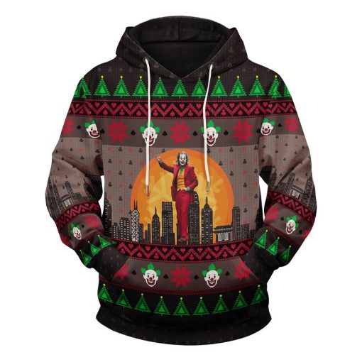 Arthur Fleck Joker Christmas Unisex Hoodie T-Shirt