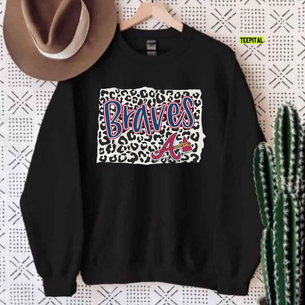 Atlanta Braves Leopard T-Shirt Atlanta Braves Leopard T-Shirt