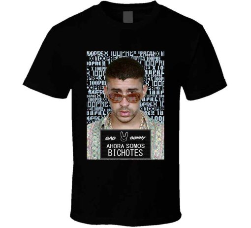 Bad Bunny Ahora Somos Bichotes X 100pre  Unisex T-Shirt