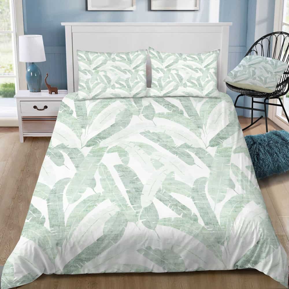 Banana Leaf Light Bedding Set Banana Leaf Light Bedding Set