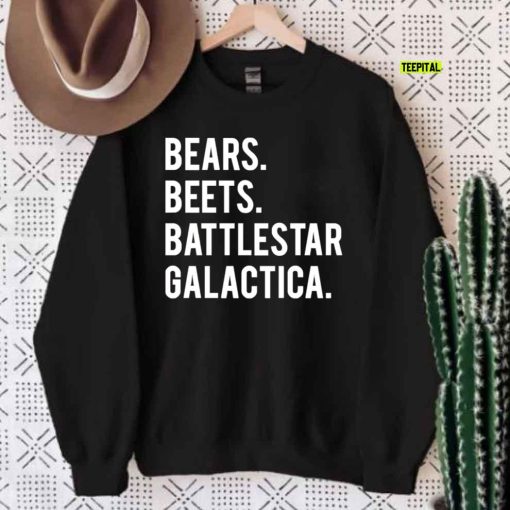 Bears Beets Battlestar Galactica Unisex T-Shirt