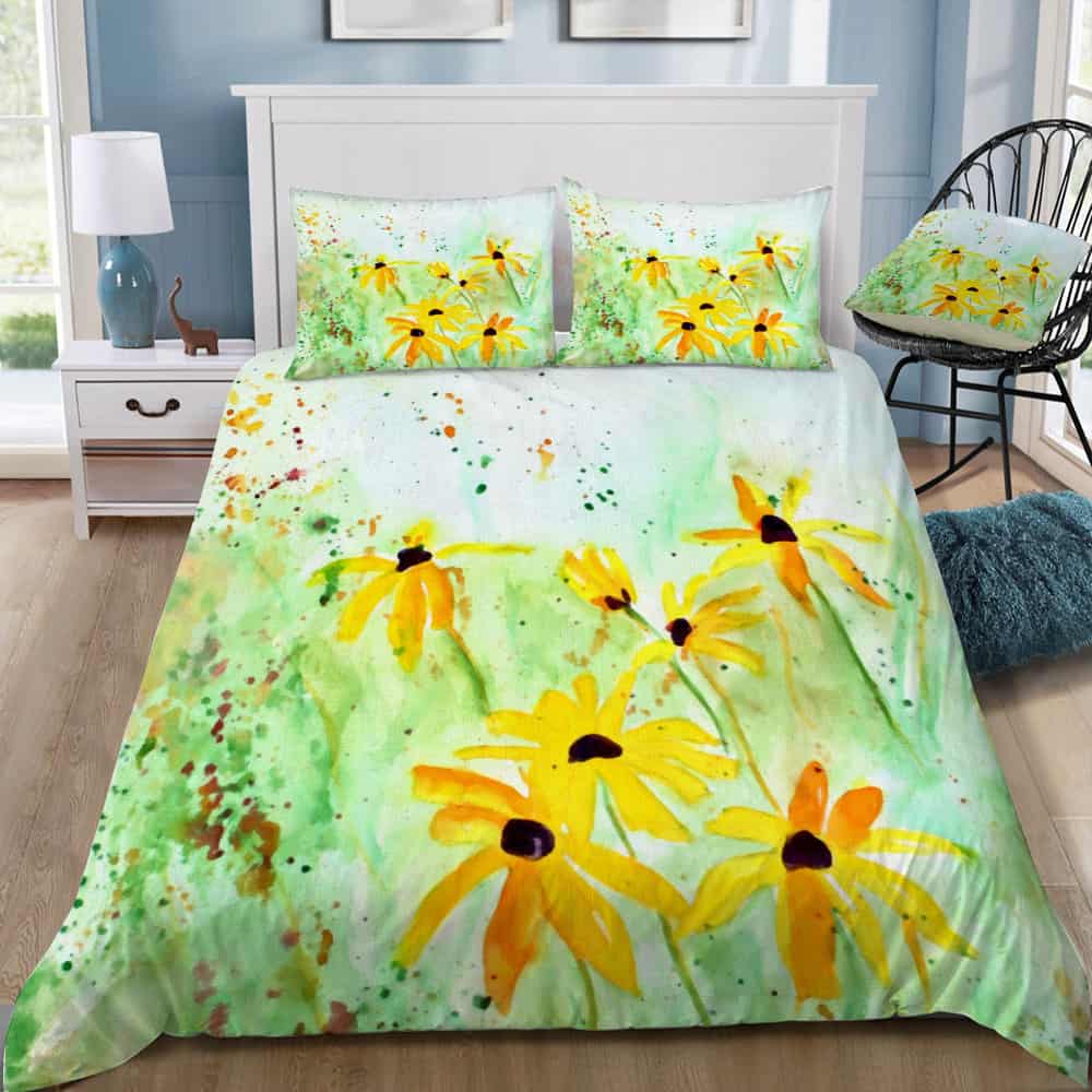 Black Eyed Susans Bedding Set Black Eyed Susans Bedding Set