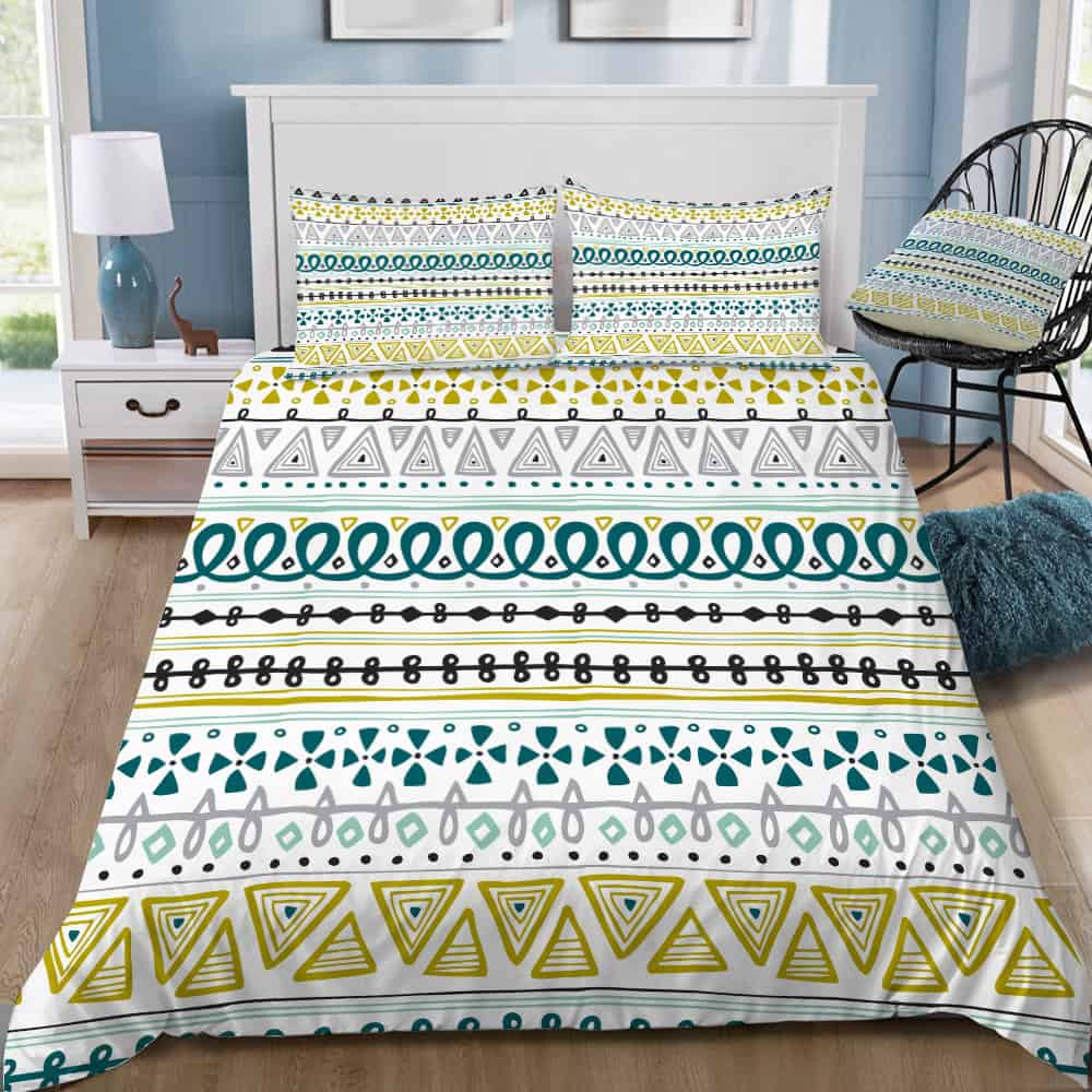 Boho Market Stripe Bedding Set Boho Market Stripe Bedding Set