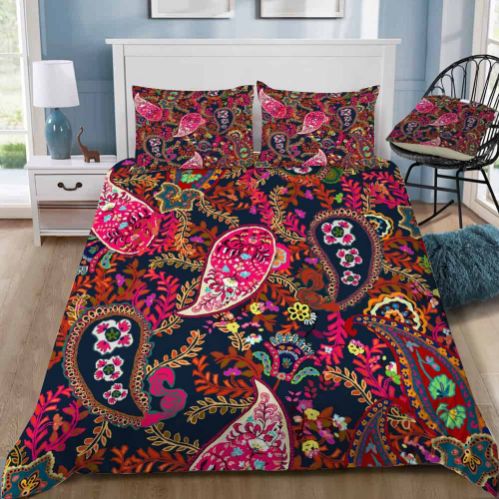 Boho Paisley Bedding Set Boho Paisley Bedding Set