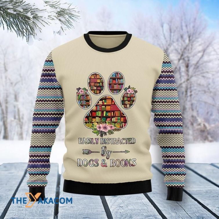 Book And Dogs Awesome Gift For 3D Sweater Christmas Book And Dogs Awesome Gift For 3D Sweater Christmas