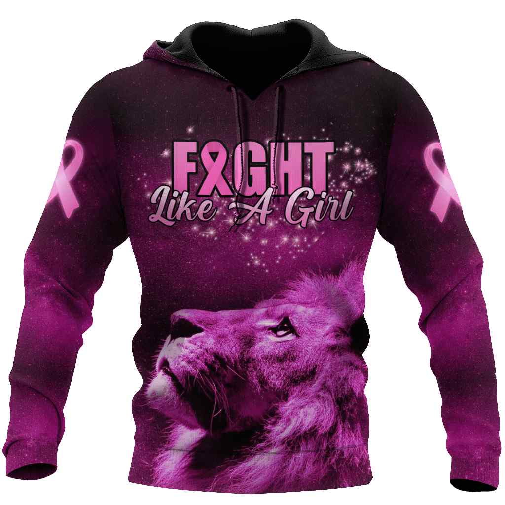 Breast Awearness All Over Print US Unisex Size Hoodie Breast Awearness All Over Print US Unisex Size Hoodie