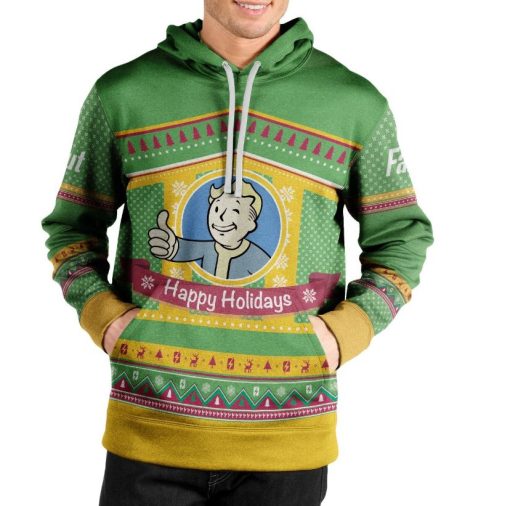 Bunker Fallout Christmas Unisex Hoodie T-Shirt