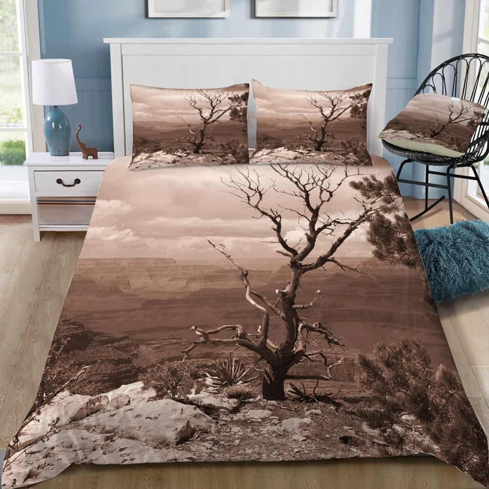 Canyon Ghost Warm Sepia Bedding Set Canyon Ghost Warm Sepia Bedding Set