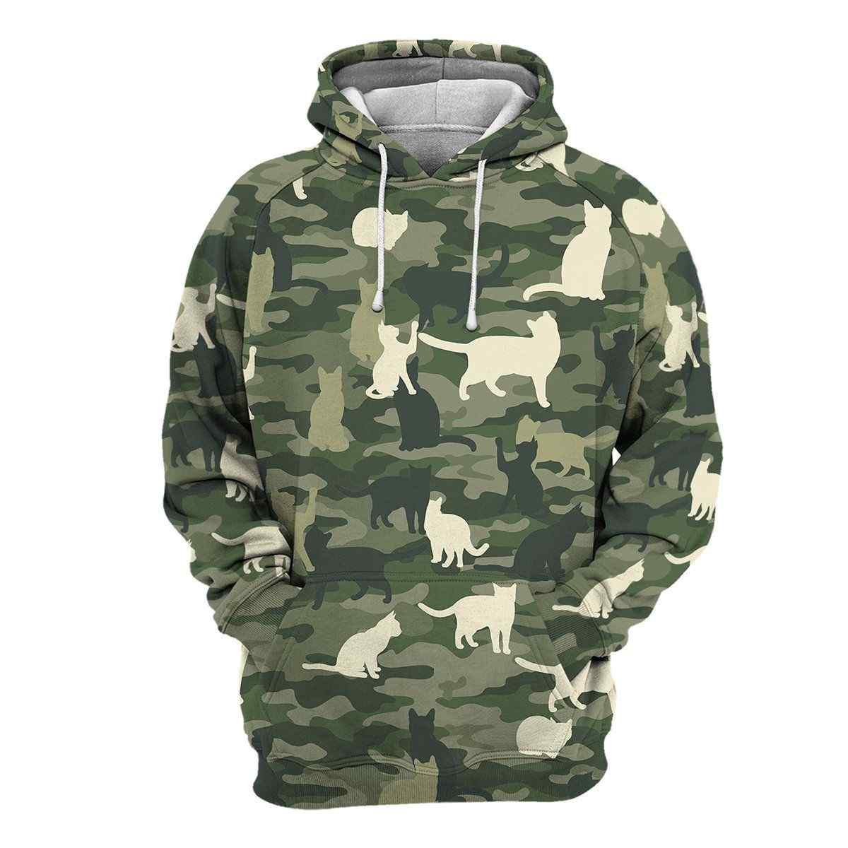 Cat All Over Print Unisex Hoodie Cat Lovers Cat All Over Print Unisex Hoodie Cat Lovers