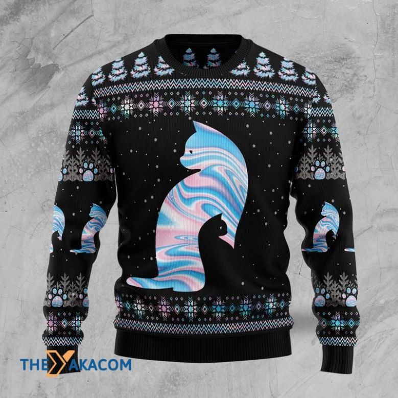 Cat Hologram Awesome Gift For 3D Sweater Christmas Cat Hologram Awesome Gift For 3D Sweater Christmas