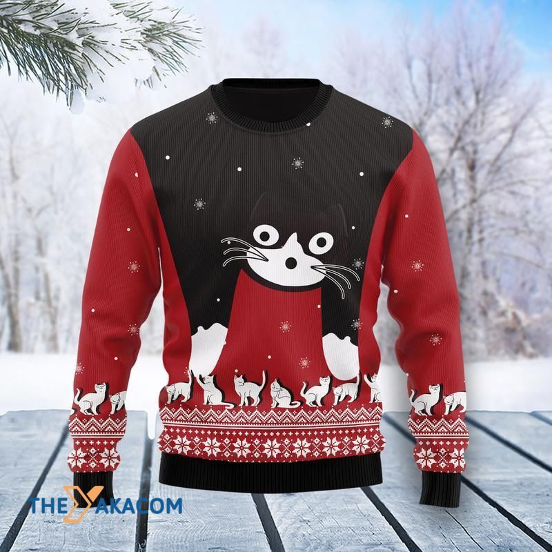 Cat Lovers Weird Cat Awesome Gift For Sweater 3D Christmas Cat Lovers Weird Cat Awesome Gift For Sweater 3D Christmas