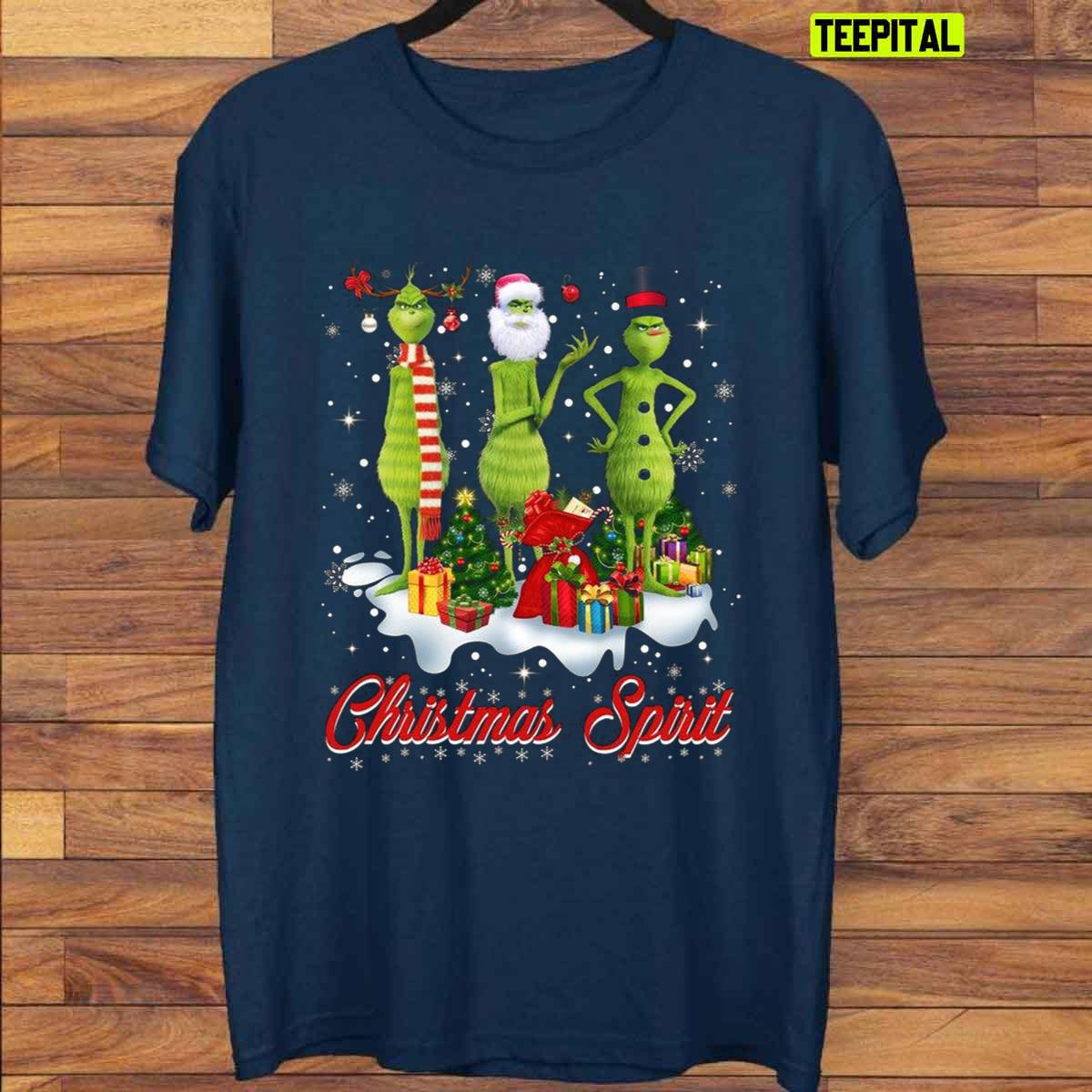 Christmas 2021 The Grinch Xmas Holiday Unisex T-Shirt Christmas 2021 The Grinch Xmas Holiday Unisex T-Shirt