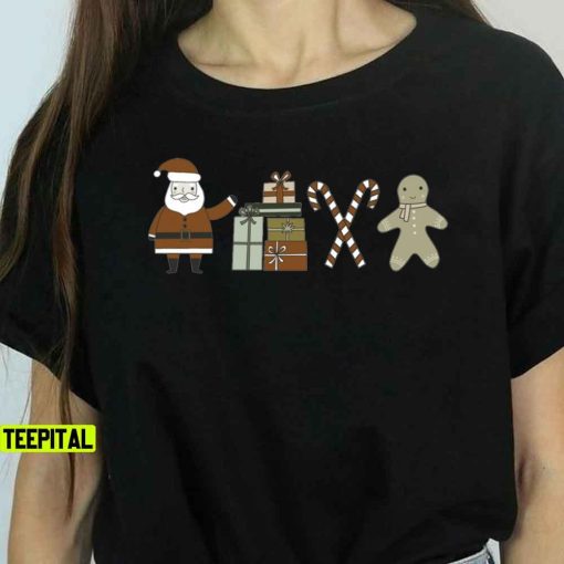 Christmas Holiday Cute Little Things Favorite Doodles Sweatshirt