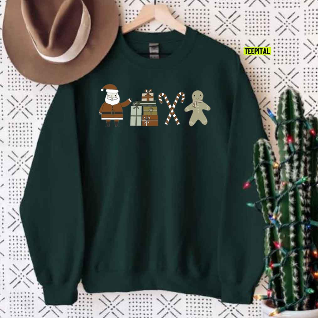 Christmas Holiday Cute Little Things Favorite Doodles Sweatshirt Christmas Holiday Cute Little Things Favorite Doodles Sweatshirt