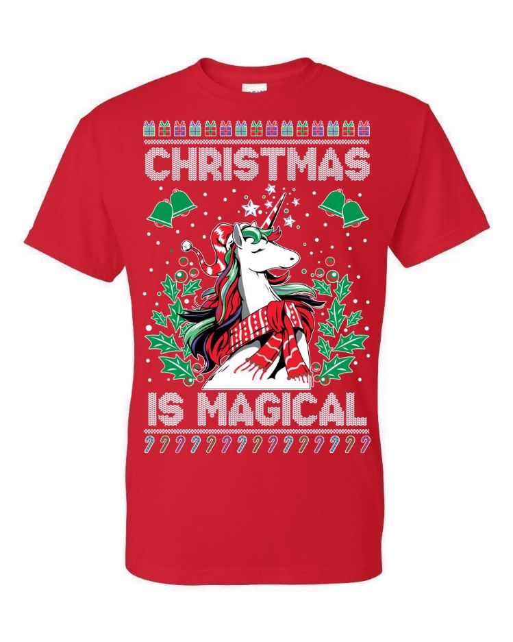Christmas is Magical Ugly Christmas Sweatshirt Christmas is Magical Ugly Christmas Sweatshirt