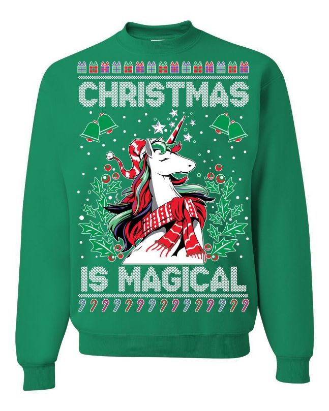 Christmas is Magical Ugly Christmas Sweatshirt Christmas is Magical Ugly Christmas Sweatshirt