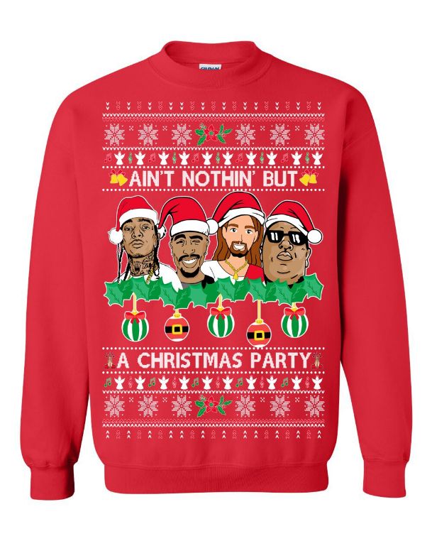 Christmas Party Jesus Ugly Christmas Sweater Christmas Party Jesus Ugly Christmas Sweater