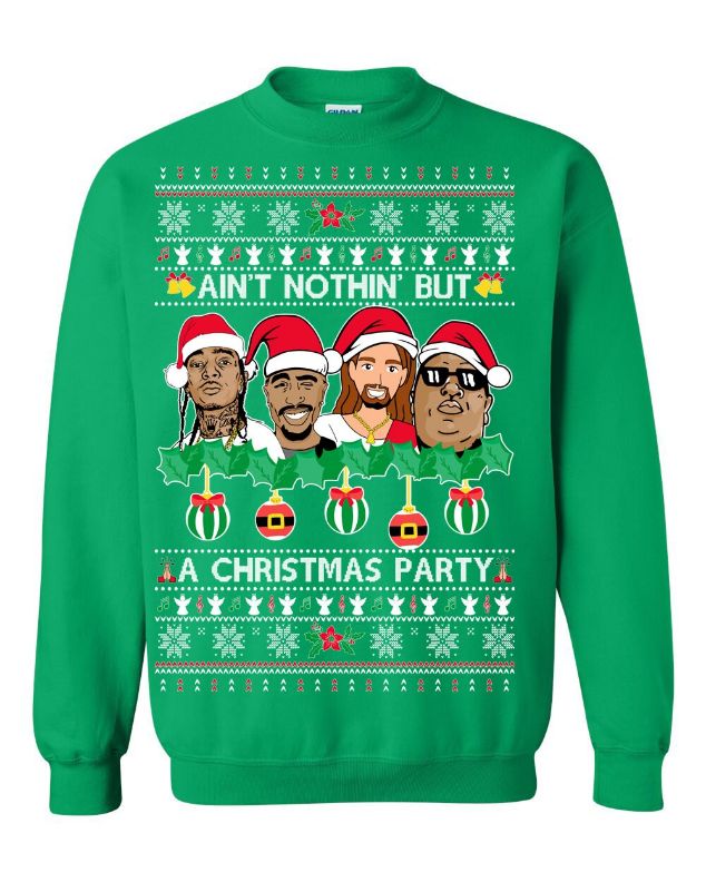 Christmas Party Jesus Ugly Christmas Sweater Christmas Party Jesus Ugly Christmas Sweater