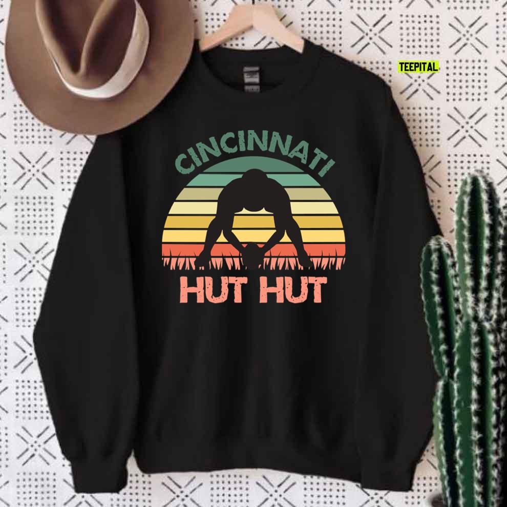 Cincinnati Football Club Hut Hut Vintage T-Shirt Cincinnati Football Club Hut Hut Vintage T-Shirt