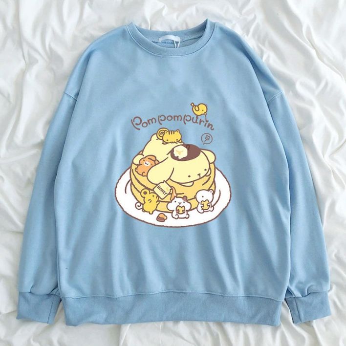 Cute Pompompurin And Friends Unisex Sweatshirt Cute Pompompurin And Friends Unisex Sweatshirt