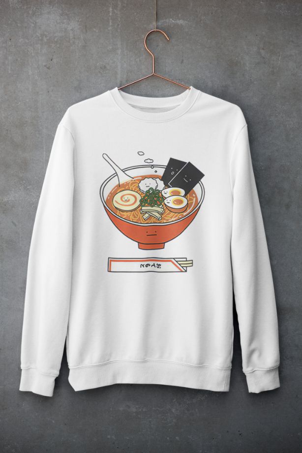Cute Ramen Sweatshirt - Japanese Famous Dish Sweatshirt - Tasty Noodles Lover Gift Cute Ramen Sweatshirt - Japanese Famous Dish Sweatshirt - Tasty Noodles Lover Gift