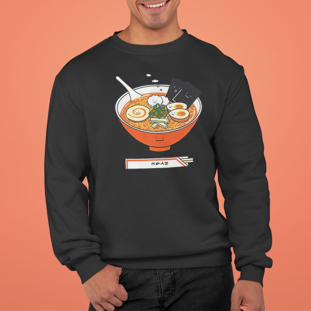 Cute Ramen Sweatshirt - Japanese Famous Dish Sweatshirt - Tasty Noodles Lover Gift Cute Ramen Sweatshirt - Japanese Famous Dish Sweatshirt - Tasty Noodles Lover Gift