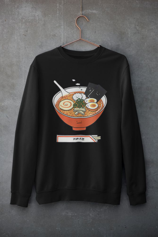 Cute Ramen Sweatshirt - Japanese Famous Dish Sweatshirt - Tasty Noodles Lover Gift Cute Ramen Sweatshirt - Japanese Famous Dish Sweatshirt - Tasty Noodles Lover Gift