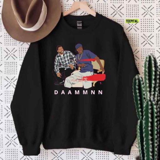 DAAAMMNN Friday Classic Movie Hip Hop 90s T-Shirt