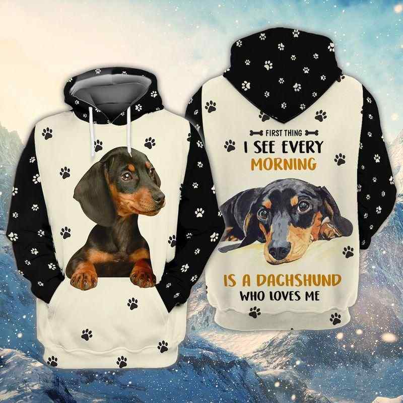 Dachshund Loves Me Dog Hoodie Lover Gifts Dachshund Loves Me Dog Hoodie Lover Gifts