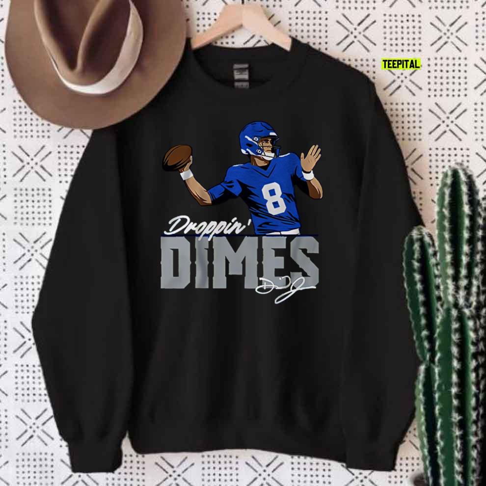 Daniel Jones Dropping Dimes Signature Unisex T-Shirt Daniel Jones Dropping Dimes Signature Unisex T-Shirt
