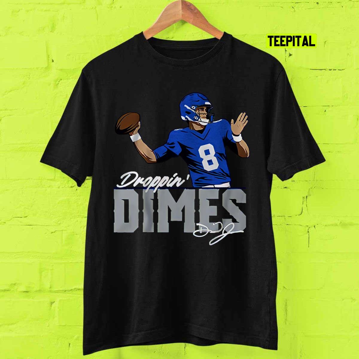 Daniel Jones Dropping Dimes Signature Unisex T-Shirt Daniel Jones Dropping Dimes Signature Unisex T-Shirt