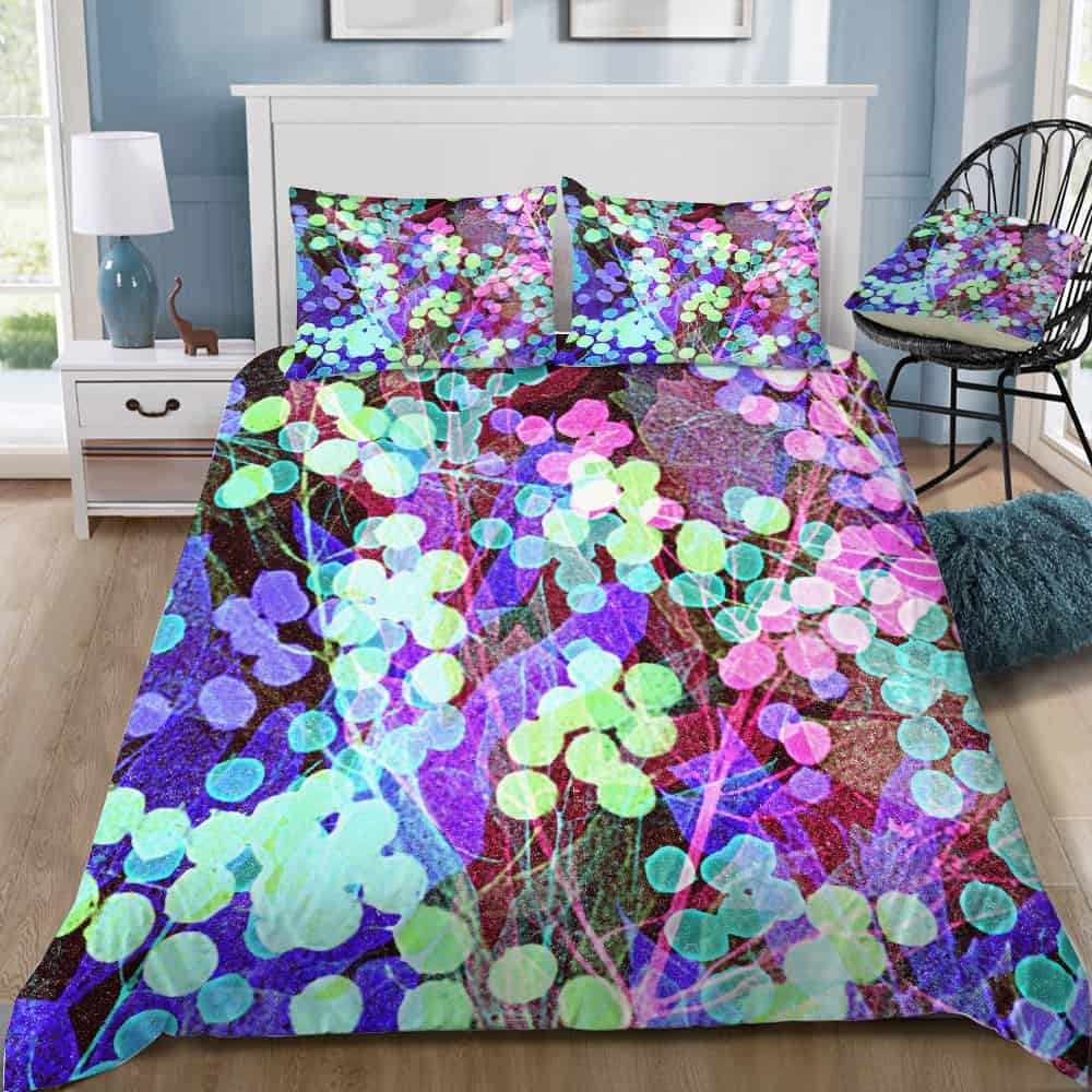 Dots And Leaves Bedding Set Dots And Leaves Bedding Set
