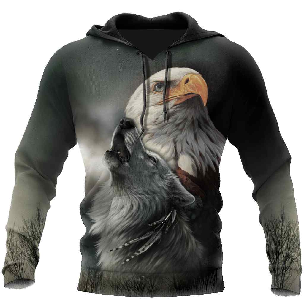 Eagle And Wolf Native American Eagle And Wolf Native American