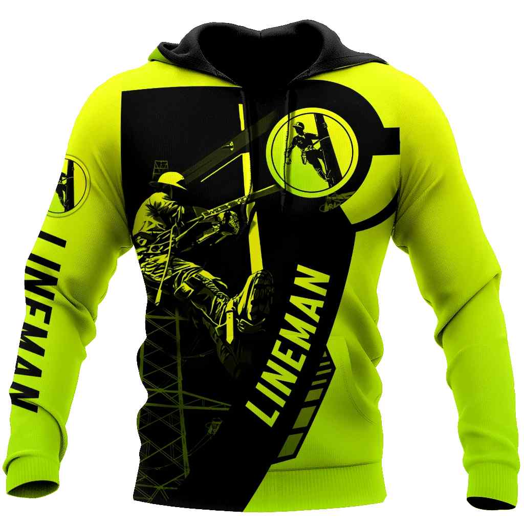 Electrician And Lineman Safety Hoodie Electrician And Lineman Safety Hoodie