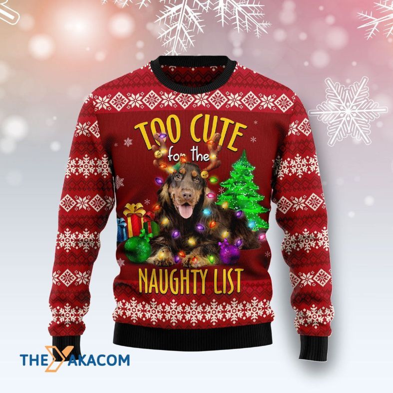 English Cocker Spaniel Too Cute Christmas 3D Sweater English Cocker Spaniel Too Cute Christmas 3D Sweater