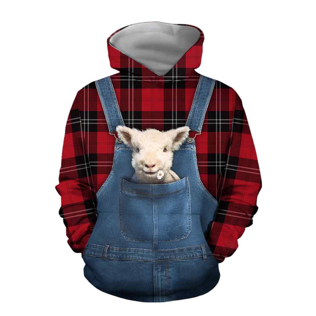 Farmer Gifts Baby Sheeps Red US Unisex Size Hoodie Labour Day Gifts Farmer Gifts Baby Sheeps Red US Unisex Size Hoodie Labour Day Gifts