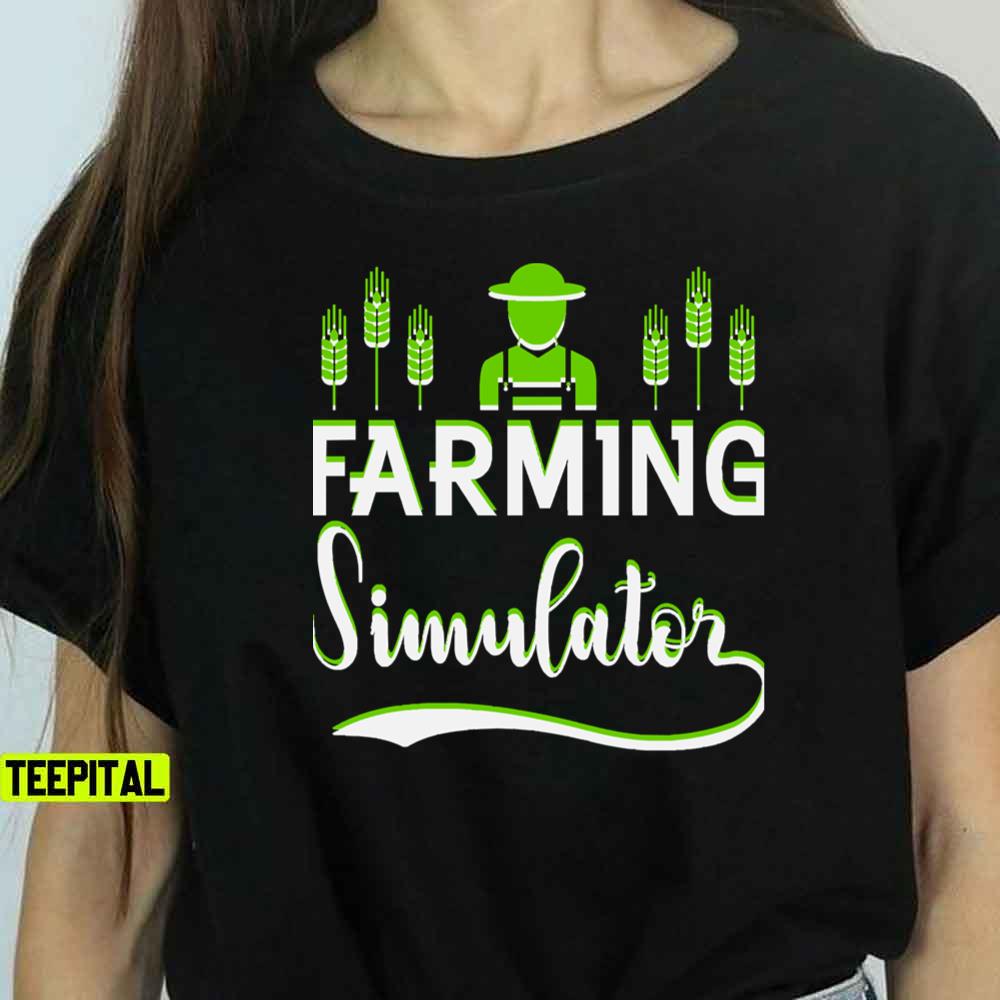 Farming Simulator 22 Green Color T-Shirt Farming Simulator 22 Green Color T-Shirt