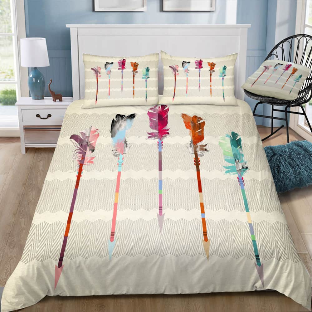 Feathered Arrows Bedding Set Feathered Arrows Bedding Set